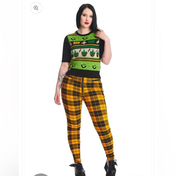 BANNED Apparel Spooky Boo Jumper Sweater Whimsigoth Halloween 4x NWT black - Picture 15 of 15